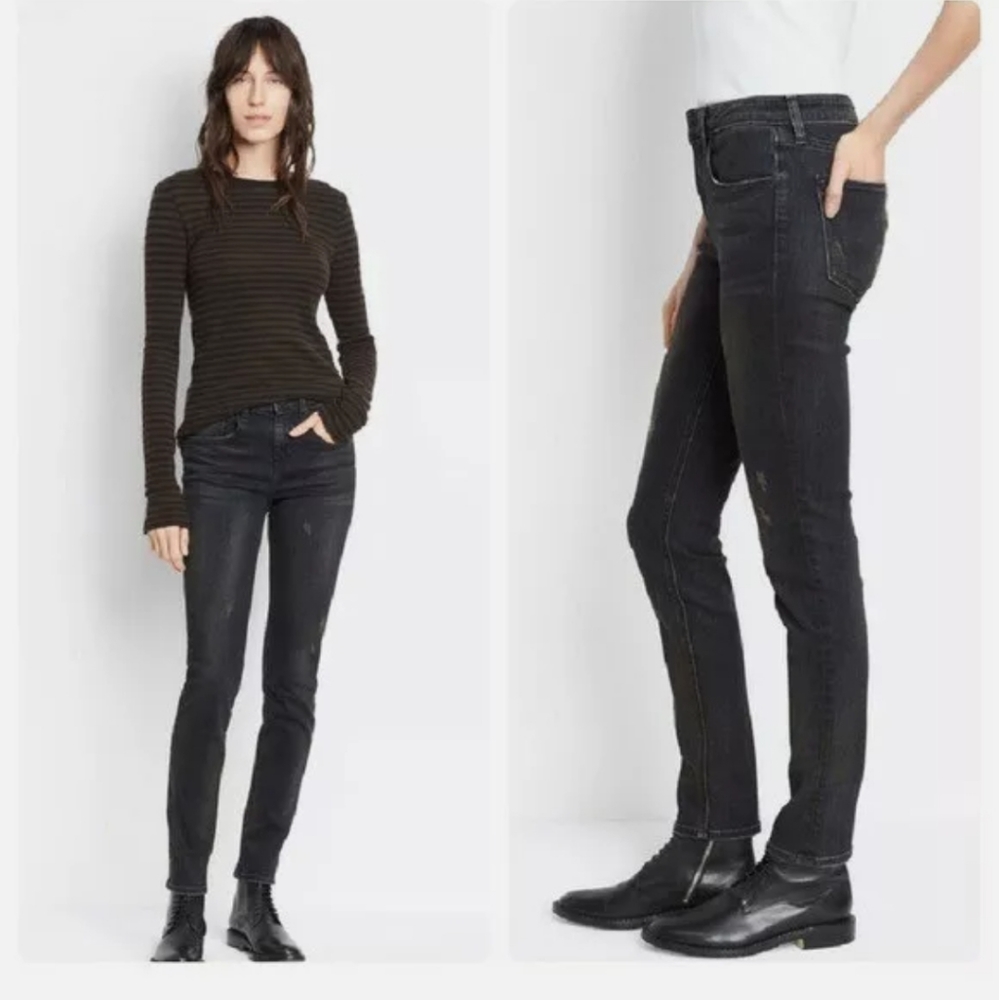 Vince Skinny Jeans Vintage black wash